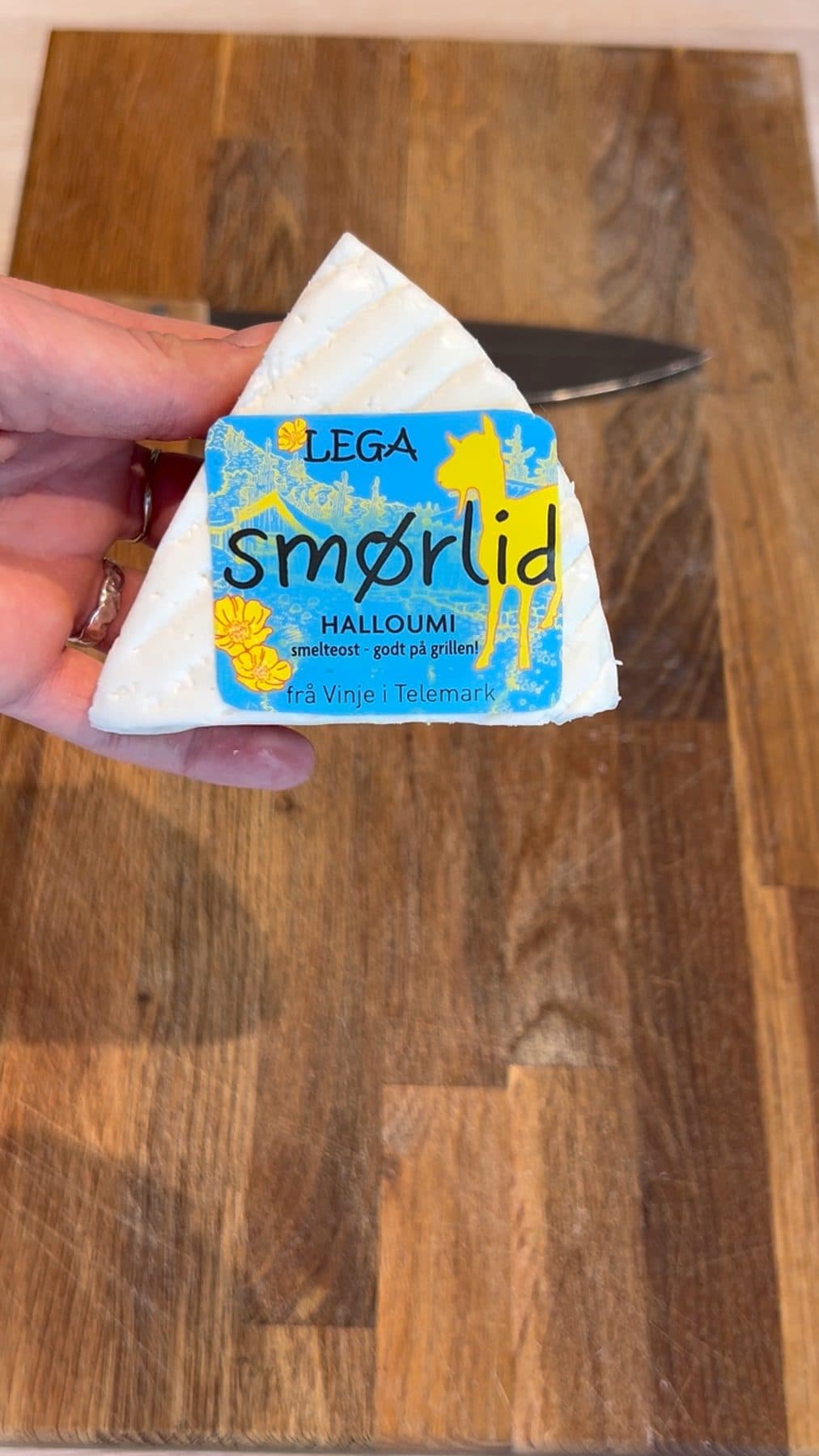 Ein bit Smørlid i pakninga